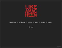 Tablet Screenshot of likeamacheen.com